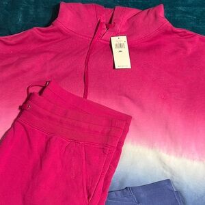 NWT! Lauren Ralph Lauren DipDye Hoodie